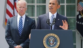 Turnabout: As members of the Senate, Joseph R. Biden (above), Chuck Hagel (below left) and John F. Kerry in particular defended Syrian President Bashar Assad against the demonization from the Bush administration. Now on President Obama&#39;s national security team, they have taken a starkly different view. (Associated Press)