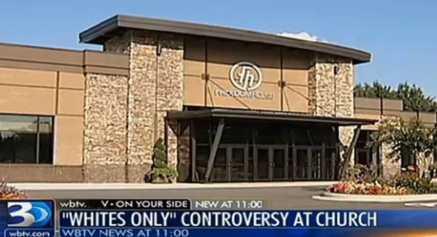 Freedom House Church (Image: WBTV Channel 3, Charlotte, N.C.)