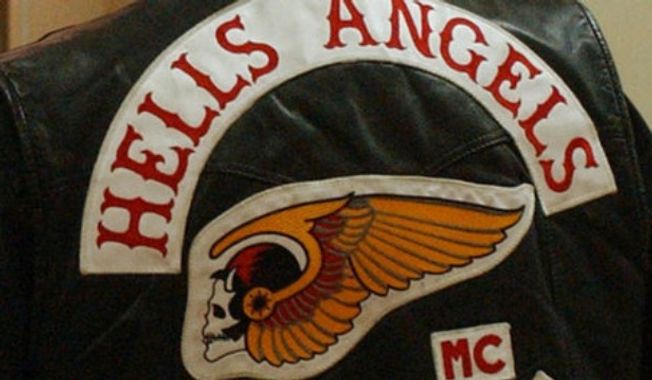 Hells Angels jacket. (Associated Press) ** FILE **
