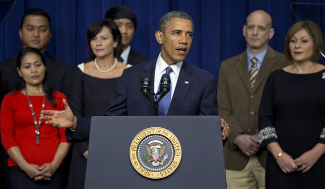 President Barack Obama speaks about the shooting at the Washington Navy Yard in the South Court Auditorium on the White House complex, Monday, Sept. 16, 2013, in Washington. (AP Photo/Carolyn Kaster)