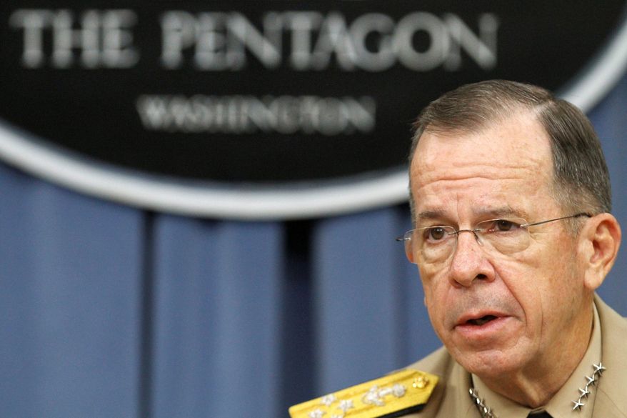 ** FILE ** Adm. Mike Mullen. (Associated Press)