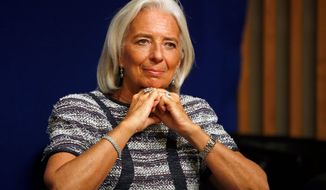 &quot;The ultimate goal is clear — to have a financial system that is less prone to instability and better able to serve the real economy,&quot; the IMF&#39;s Christine Lagarde said Thursday at the U.S. Chamber of Commerce. (Associated Press)