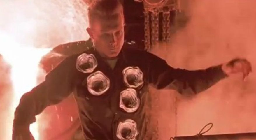 Robert Patrick stars in 1991's "Terminator 2" as the T-1000. (Tri-Star)