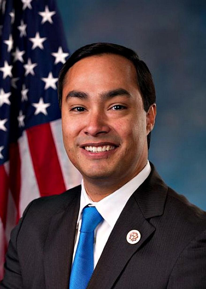 ** FILE ** Rep. Joaquin Castro, Texas Democrat. (Wikipedia)