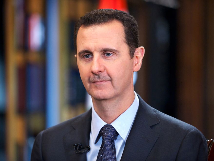 ** FILE ** Syrian President Bashar Assad. (AP Photo/SANA)