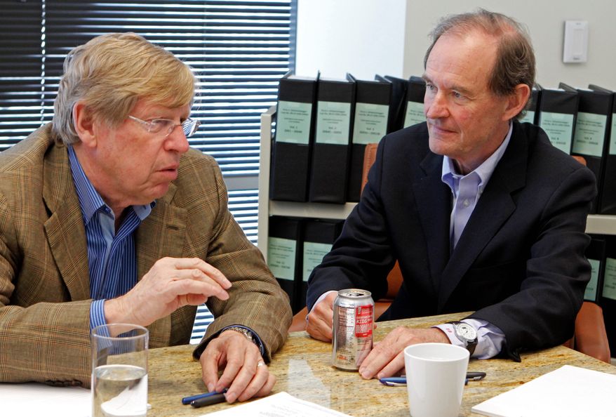 Attorneys Ted Olson (left) and David Boies were involved in the landmark federal trial over the constitutionality of California's gay marriage ban. Now they are taking on Virginia's constitutional ban on gay marriage (associated press)