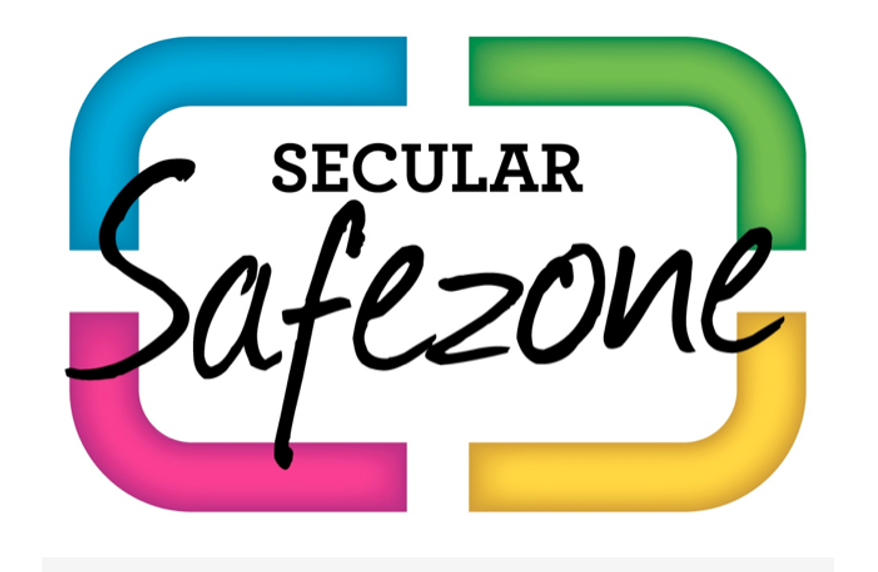 Screen grab of Secularsafezone.org.