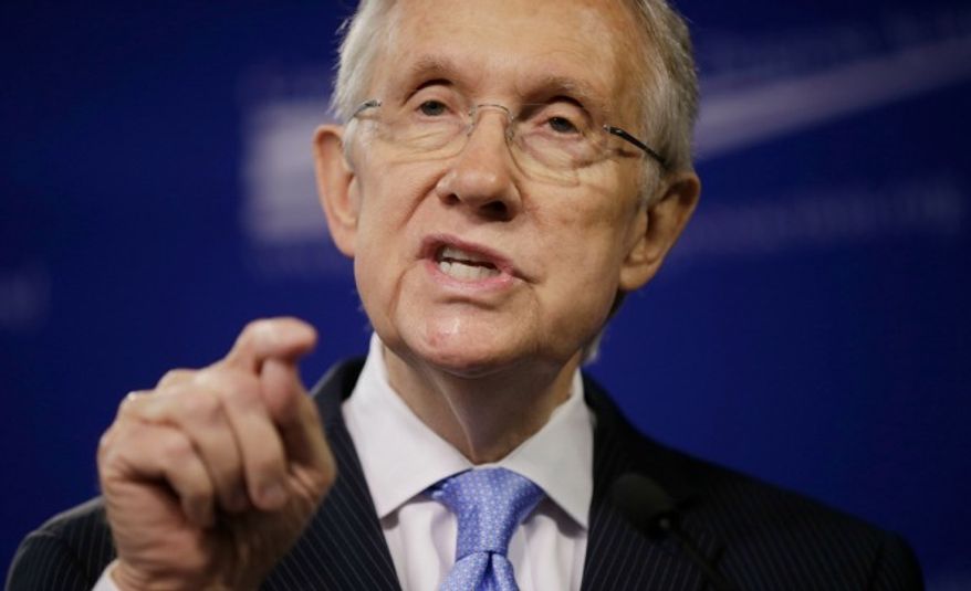 ** FILE ** Senate Majority Leader Harry Reid, D-Nev. (Associated Press)