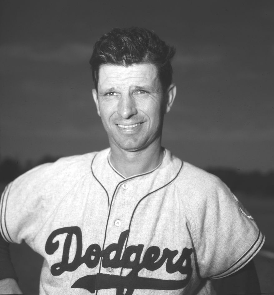 FILE - This is a 1952 file photo showing Brooklyn Dodgers baseball player Andy Pafko. Pafko, a four-time All-Star who played on the last Chicago Cubs team to reach the World Series, has died at age 92. Pafko died Tuesday, Oct. 8, 2013 of apparent natural causes, according to Kraig Pike, the director of the Pike Funeral Home in Bridgman, Mich. Pafko also played for the Brooklyn Dodgers and the Milwaukee Braves, and played in four World Series during 17 years in the major leagues. (AP Photo/File)