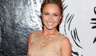 ** FILE ** In this May 15, 2013, file photo, actress Hayden Panettiere attends the Versus Versace and Capsule Collection fashion show at the 69th Regiment Armory, in New York. Panettiere is confirming her engagement to Olympic boxer Wladimir Klitschko. (Photo by Evan Agostini/Invision/AP, File)