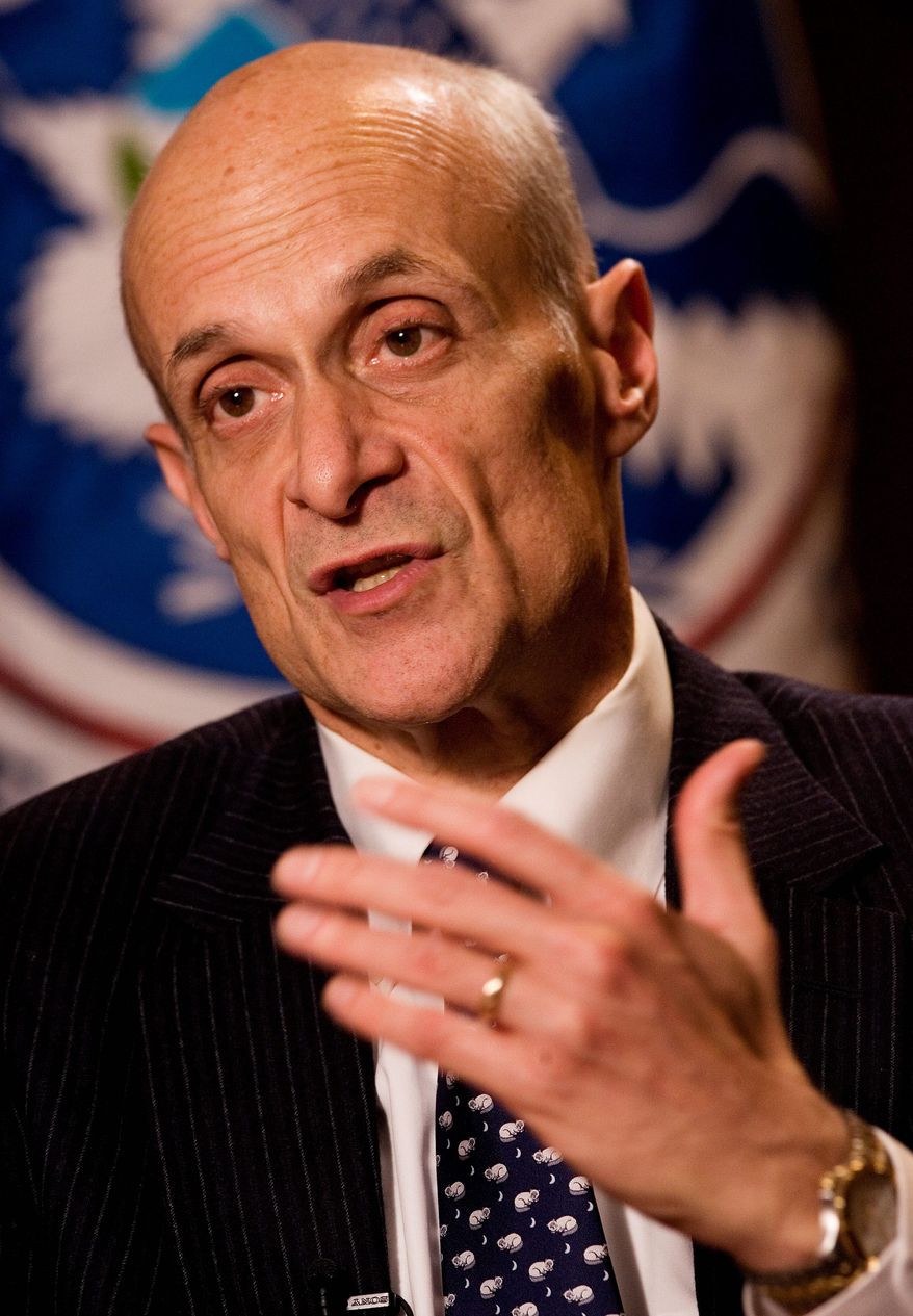 Michael Chertoff, a former Homeland Security secretary, says if more immigrants were granted deferred action, it doesn't solve the problem for businesses that would have to decide whether to hire them and could halt momentum toward a full legalization solution. (associated press photographs)