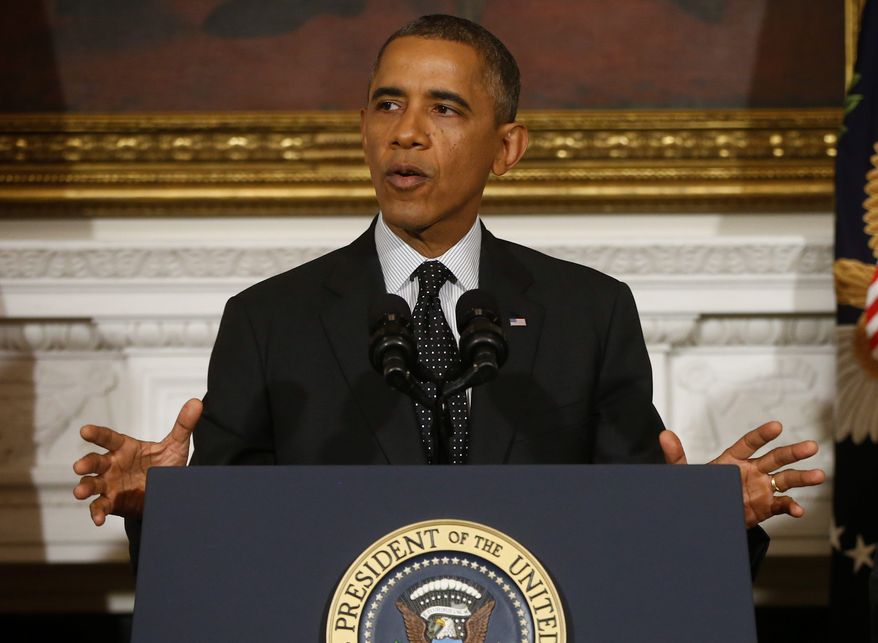 Expanded background checks on gun purchases, immigration reform and other key goals for the president over the next three years threaten to be crowded out and ultimately relegated to the political graveyard if President Obama is unable to make a deal with Republicans on the government shutdown and debt ceiling. (associated press)