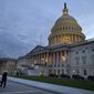 ** FILE ** A view of the U.S. Capitol building on Tuesday, Oct. 15, 2013 in Washington. (AP Photo/ Evan Vucci)
