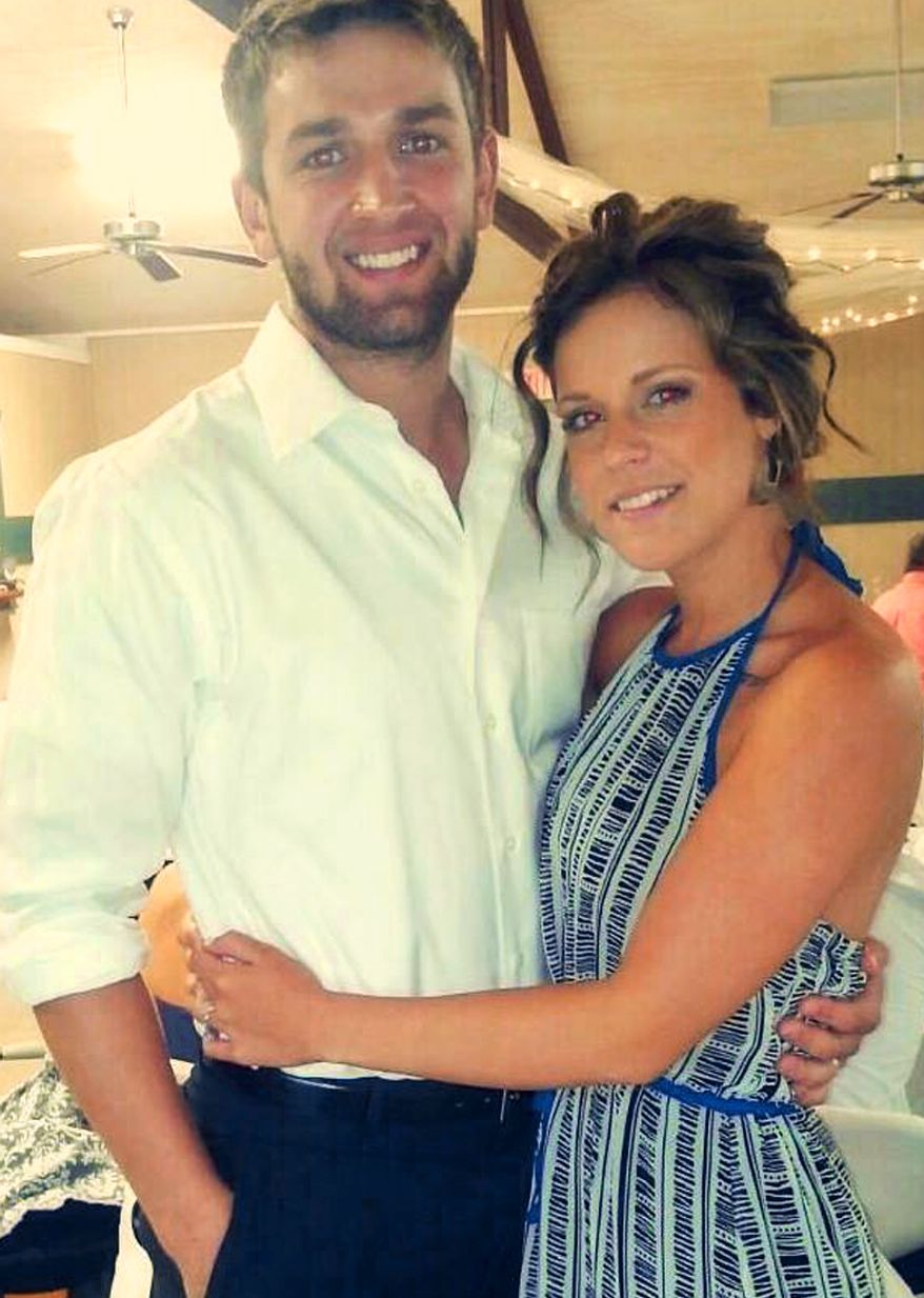 Ranger Josh Hargis and his wife Taylor. (Credit: Taylor Hargis Facebook page)