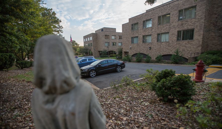 The Little Sisters of the Poor facility where Sosefina Amoa allegedly suffocated her infant son minutes after giving birth. (Andrew S Geraci/The Washington Times)