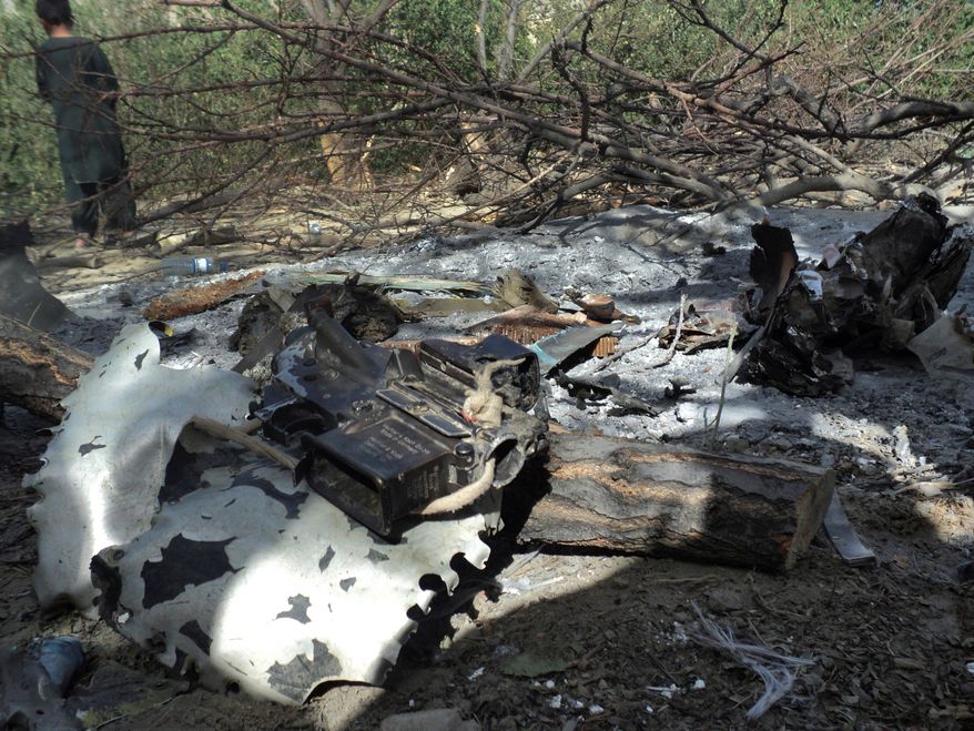 Only questions remain: A CH-47 Chinook helicopter was the wrong aircraft to fly into an uninspected and unwatched landing zone infested with Taliban fighters, according to family members of some of the 30 Americans killed. The Chinook helicopter burst into flames before hitting the ground.