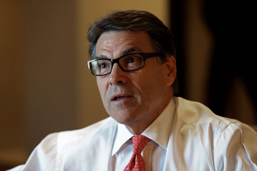 Curtain Call: Texas Gov. Rick Perry dismisses the government shutdown as "political theater." (Associated Press)