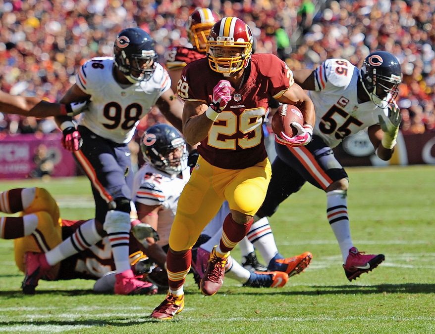 Redskins running back Roy Helu (associated press)