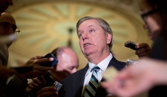 Sen. Lindsey Graham said Wednesday that journalists &quot;should be concerned&quot; about becoming &quot;soft targets&quot; for terror attacks. (Associated Press)