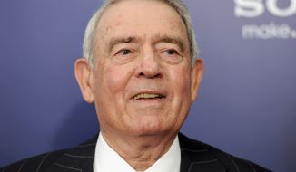 Longtime broadcast journalist Dan Rather attends the premiere of &quot;The Ides of March&quot; in New York on Oct. 5, 2011. (AP Photo/Evan Agostini)