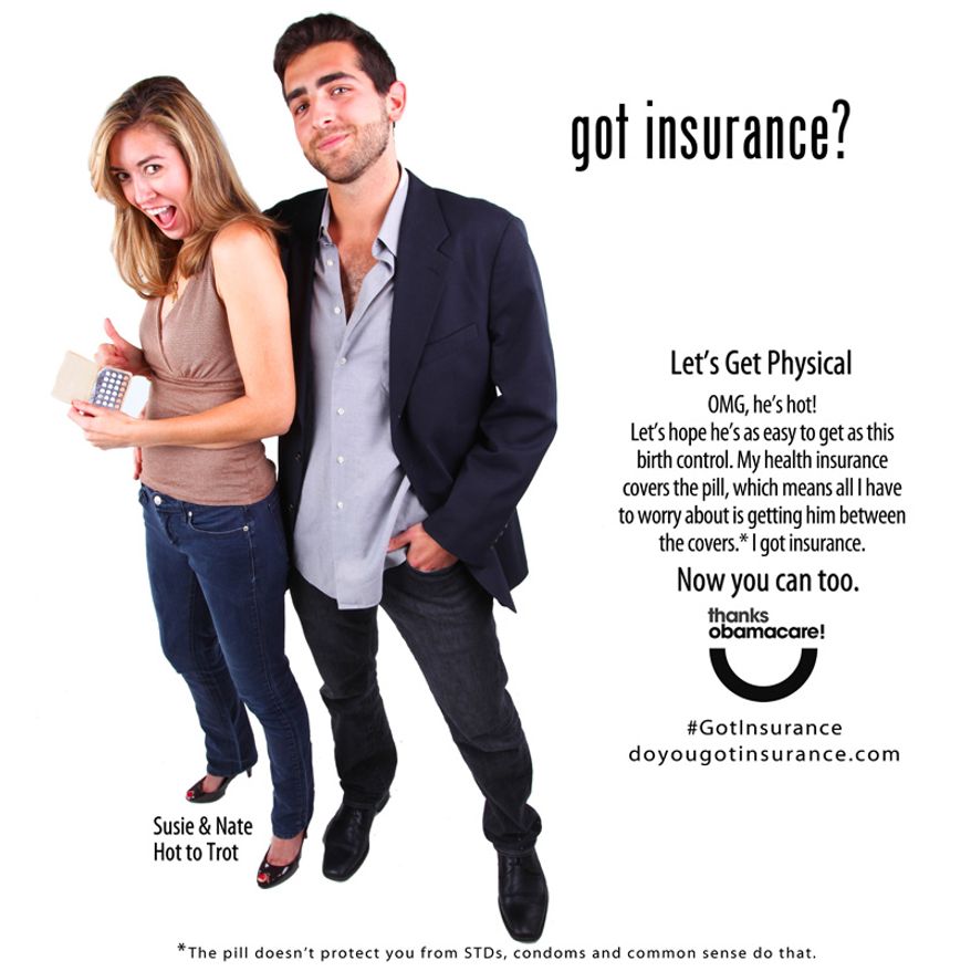 Ad created by the Colorado Consumer Health Initiative and ProgressNow Colorado Education "to educate everyone about the benefits of the Affordable Care Act."