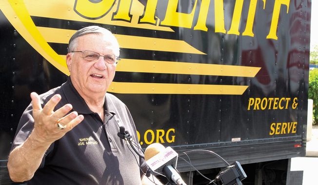 &quot;I&#x27;m convinced that &#x27;the fix is in&#x27; and that without a huge effort starting right now, Hillary Clinton will be the next president of the United States,&quot; Maricopa County (Ariz.) Sheriff Joe Arpaio says in a fundraising message for Stop Hillary PAC. (Associated Press)