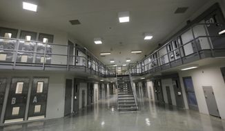 **FILE** A cell block is seen during a media tour of the Thomson Correctional Center in Thomson, Ill., on Dec. 22, 2009. (Associated Press)