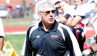 Tom Rogish retired as football coach at Frostburg State University on November 19, 2013 after six seasons at the school. (Frostburg State Athletics)
