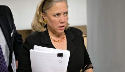 Sen. Mary L. Landrieu, Louisiana Democrat, could be the swing vote in committee that decides the fate of Ron Binz, the president&#39;s nominee to be chairman of the Federal Energy Regulatory Commission. (Associated Press)