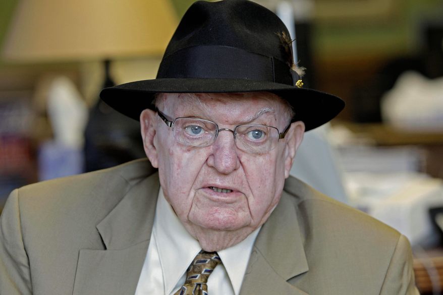 A vote on a bill that would extend a ban on undetectable plastic guns was delayed until Tuesday so that bill sponsor Rep. Howard Coble, North Carolina Republican, could be present to vote. (ASSOCIATED PRESS)
