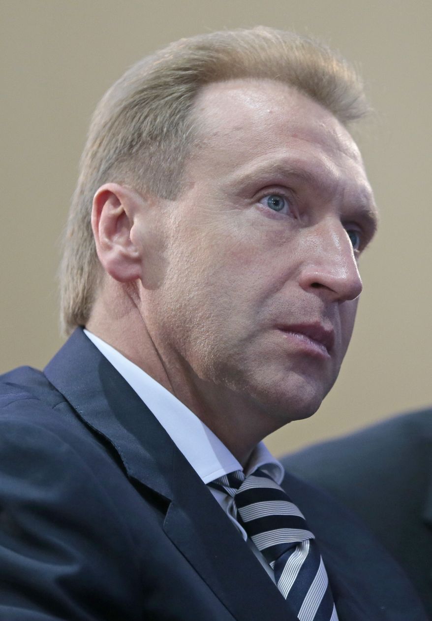 **FILE** Russian First Deputy Prime Minister Igor Shuvalov (Associated Press)
