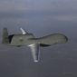 This undated photo released Thursday, May 30, 2013 by aerospace technology company Northrop Grumman shows the RQ-4 Block 20 Global Hawk unmanned aircraft that students in the University of North Dakota aviation program will learn to fly. (AP Photo/Courtesy of Northrup Grumman)