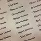 A view of the 2014 Baseball Hall of Fame ballot, which includes first-time candidate Greg Maddux. (The Washington Times)