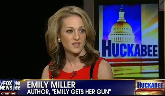 Emily Miller on &quot;Huckabee&quot; on Fox News. Jan. 4, 2014. 