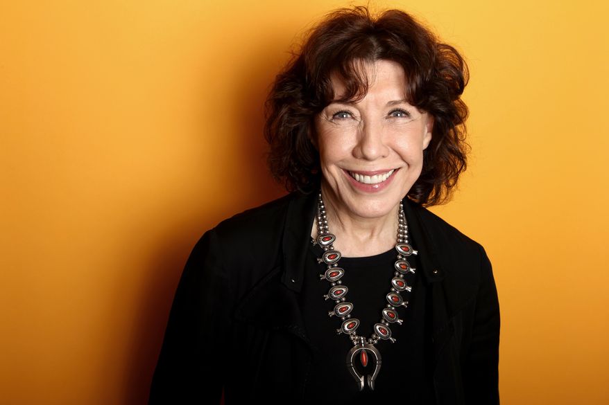 ** FILE ** In this Friday, March 15, 2013, file photo, actress Lily Tomlin poses for a portrait at the Four Seasons Hotel, in Los Angeles. Tomlin's publicist Jennifer Allen told People Magazine and other media outlets Tuesday Jan. 7, 2013, that the 74-year-old actress and comedian married 78-year-old Jane Wagner in a private New Year's Eve ceremony in Los Angeles. (Photo by Matt Sayles/Invision/AP, File)