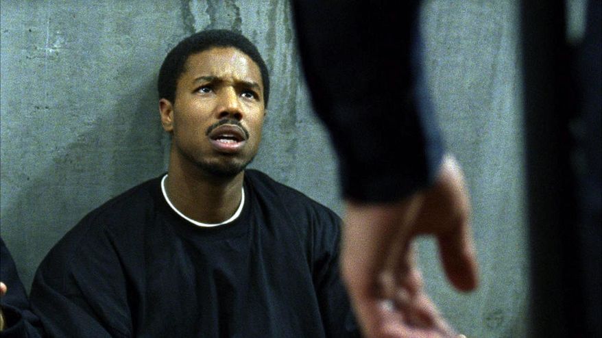 This film publicity image released by The Weinstein Company shows Michael B. Jordan in a scene from "Fruitvale Station." The film was nominated for an Image Award for best motion picture on Thursday, Jan. 9, 2014. The 45th NAACP Image Awards will be held on Feb. 22. (AP Photo/The Weinstein Company, Ron Koeberer)