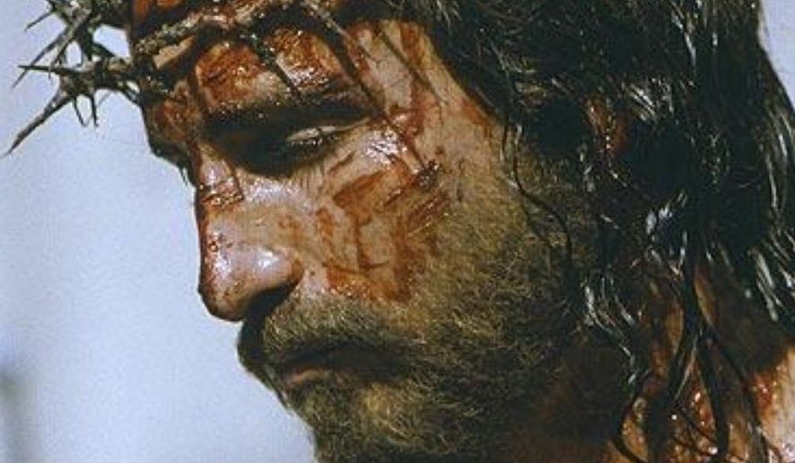 ** FILE ** Jesus Christ played by Jim Caviezel in "The Passion of the Christ." (Associated Press)