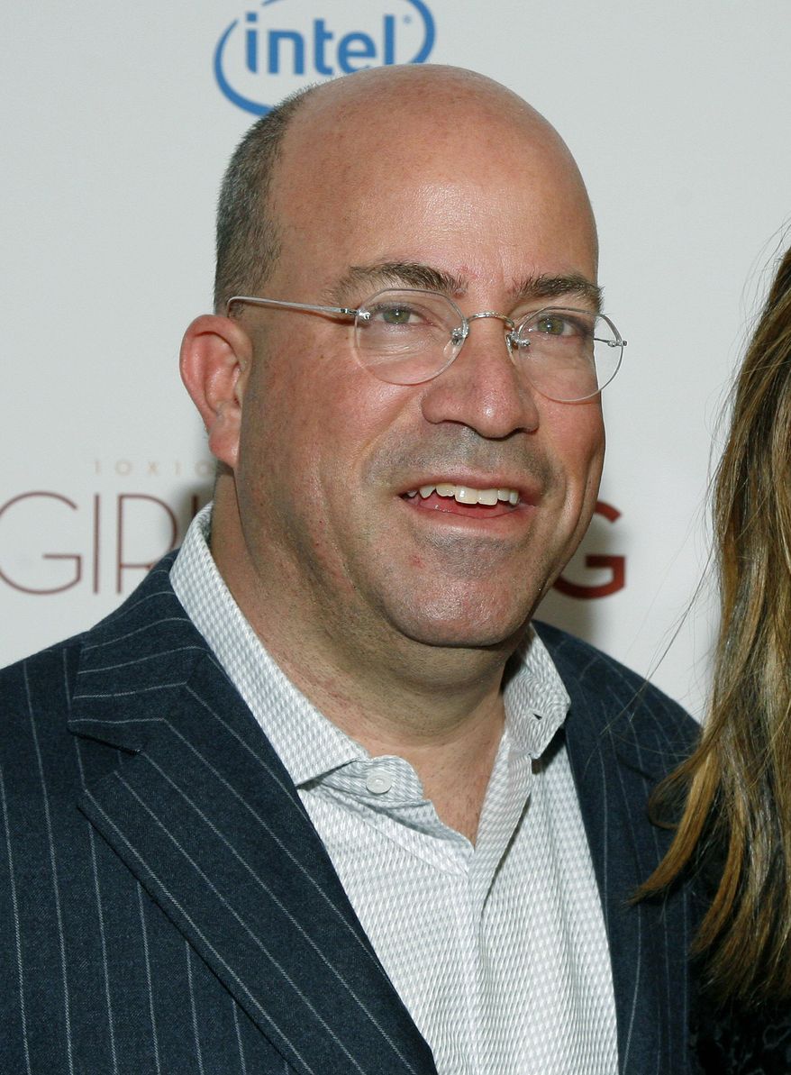 FILE - In this March 6, 2013 file photo, President of CNN Worldwide Jeff Zucker attends a screening of "Girls Rising" at the Paris Theater in New York. The chiefs of CNN and Fox News Channel are throwing shots at each other, each suggesting the other's network is essentially out of the news business. "We happen to be in the business, as opposed to some other fair and balanced network," Zucker responded to a Fox News Chairman Roger Ailes remark at a news conference on Friday Jan. 10, 2014. (Photo by Andy Kropa/Invision/AP, file)