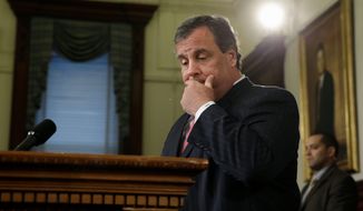 New Jersey Gov. Chris Christie faces a federal probe over whether he violated the law by spending $25 million in Hurricane Sandy emergency money on tourism ads featuring his family. Mr. Christie&#39;s office denied any wrongdoing. (Associated Press)