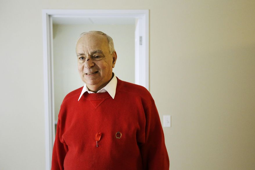Jerry Zeft, 70, speaks during an interview with the Associated Press at his new hame in the now open John C. Anderson apartments, an affordable housing complex aimed at gay seniors, Thursday, Jan. 2, 2014, in Philadelphia. It’s one of the only such buildings in the nation, serving an untapped market that experts say will continue to grow as the population ages. Gay seniors often fear discrimination, disrespect or worse by health care workers and residents of traditional elder housing facilities, ultimately leading many back into the closet after years of being open. (AP Photo/Matt Rourke)