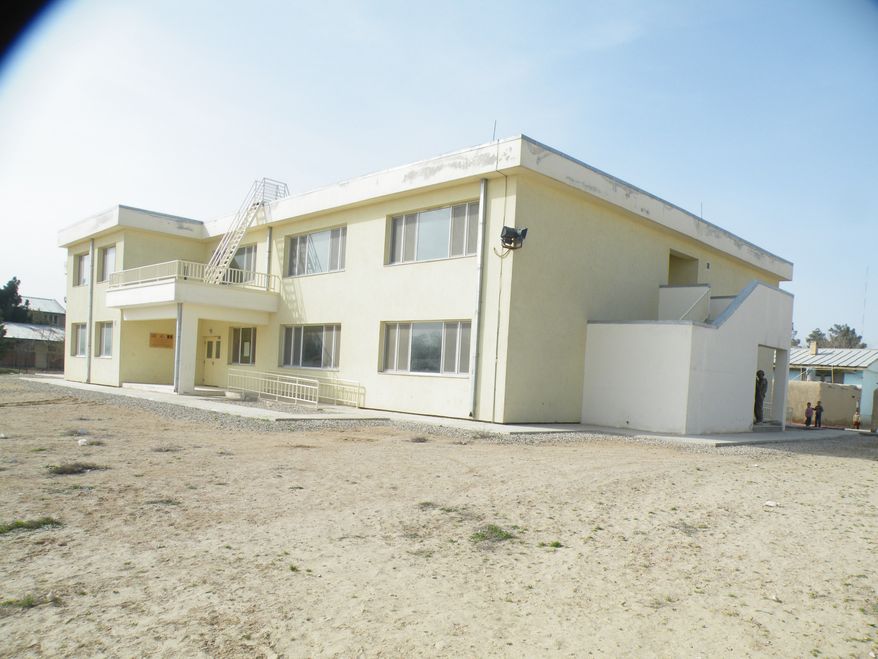 Balkh Education Facility in Afghanistan.
In the latest aid problem in Afghanistan, investigators found that a school built for the Balkh province is still unfinished, with structural issues that could pose a danger to students and teachers.
“Nearly 5 years after construction began, the U.S. Agency for International Development (USAID) is unable to transfer the facility to Afghan authorities,†said the Special Inspector General for Afghanistan Reconstruction.
The school needs repairs to “a leaking roof, defective electrical wiring, and an improperly sloped terrace roof,†inspectors said, adding that sewer pipes near water sources aren't properly insulated, raising the possibility of contamination.
They're also concerned about whether the roof and septic system are designed to hold the weight imposed on them, and that officials cannot assure that the structure “will not collapse at some point in time.â€
USAID disagreed that the building is structurally unsound. The Army Corps of Engineers which built the school, has “rigorous procedures and requirements for the design and construction of its building projects.â€
The aid agency did agree that work on the school is incomplete, and said they will fix any remaining problems with the building.
The school has yet to be approved for use, but classes were held in the building in 2013. In response, USAID secured the facility to make sure no one used it, but SIGAR noted that Afghan authorities are not pleased about the ongoing delays.
The original contract to build the school was just under $3 million, part of a $17.1 million program to build a system of educational facilities across Afghanistan.