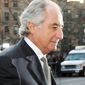 Bernard Madoff is serving a 150-year prison term for his Ponzi scheme that stole an estimated $36 billion from investors. (Associated Press) **FILE**