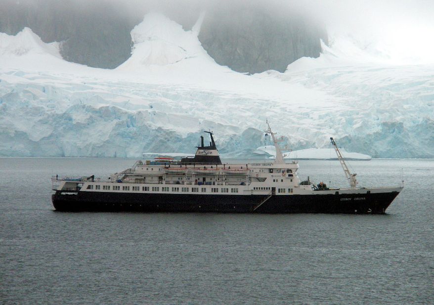Lilpop,Rau&Loewenstein
Lyubow Orlowa having a rest; seen from Petermann Island (Antarctic Peninsula).