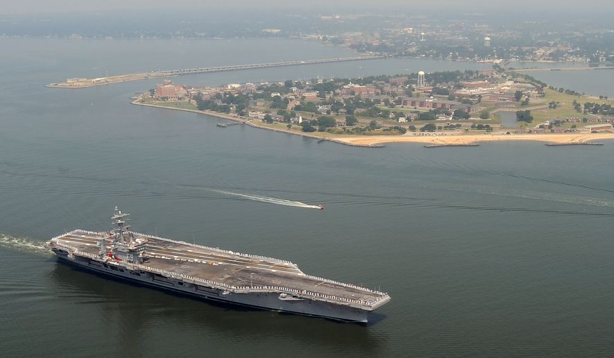 USS Dwight D. Eisenhower (U.S. Navy photo by Mass Communication Specialist 2nd Class Julia A. Casper/Released)