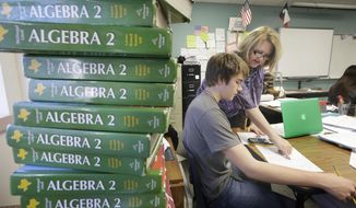 Texas is abandoning advanced-math mandates to give high school students more flexibility to focus on vocational training for well-paying jobs. (AP Photo/LM Otero)