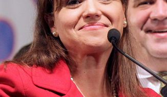 For the record: Christine O&#39;Donnell says she is concerned that she &quot;won&#39;t be the last person to be politically intimidated.&quot; (Associated Press)