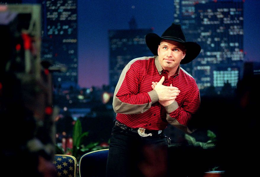 Country music star Garth Brooks will be a guest on "The Tonight Show" on Feb. 6, Jay Leno's final show as host. Lyle Lovett will become the most frequent musical guest with his scheduled appearance on Feb. 4. (associated press)