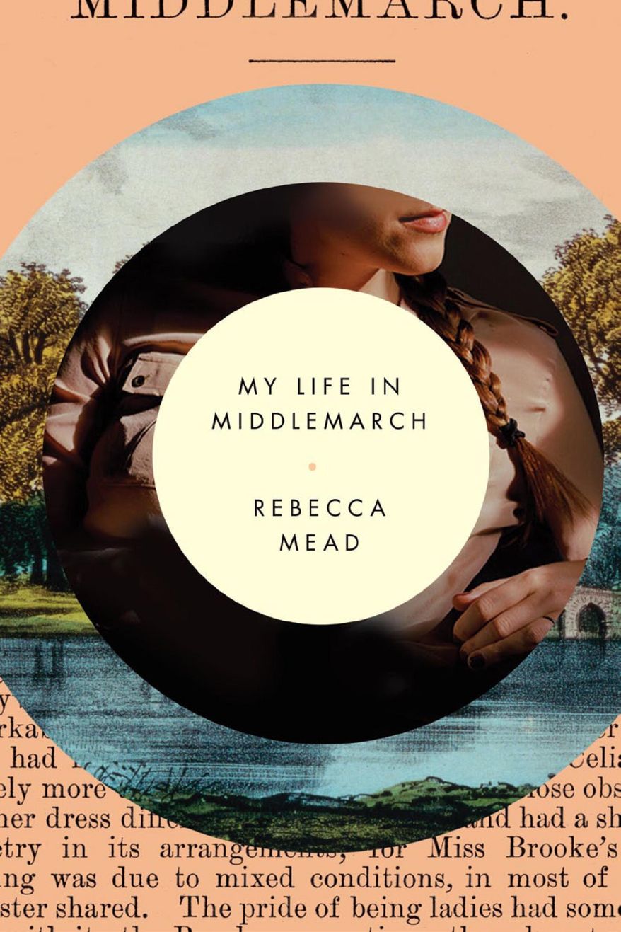 This book cover image released by Crown shows "My Life in Middlemarch," by Rebecca Mead. (AP Photo/Crown)