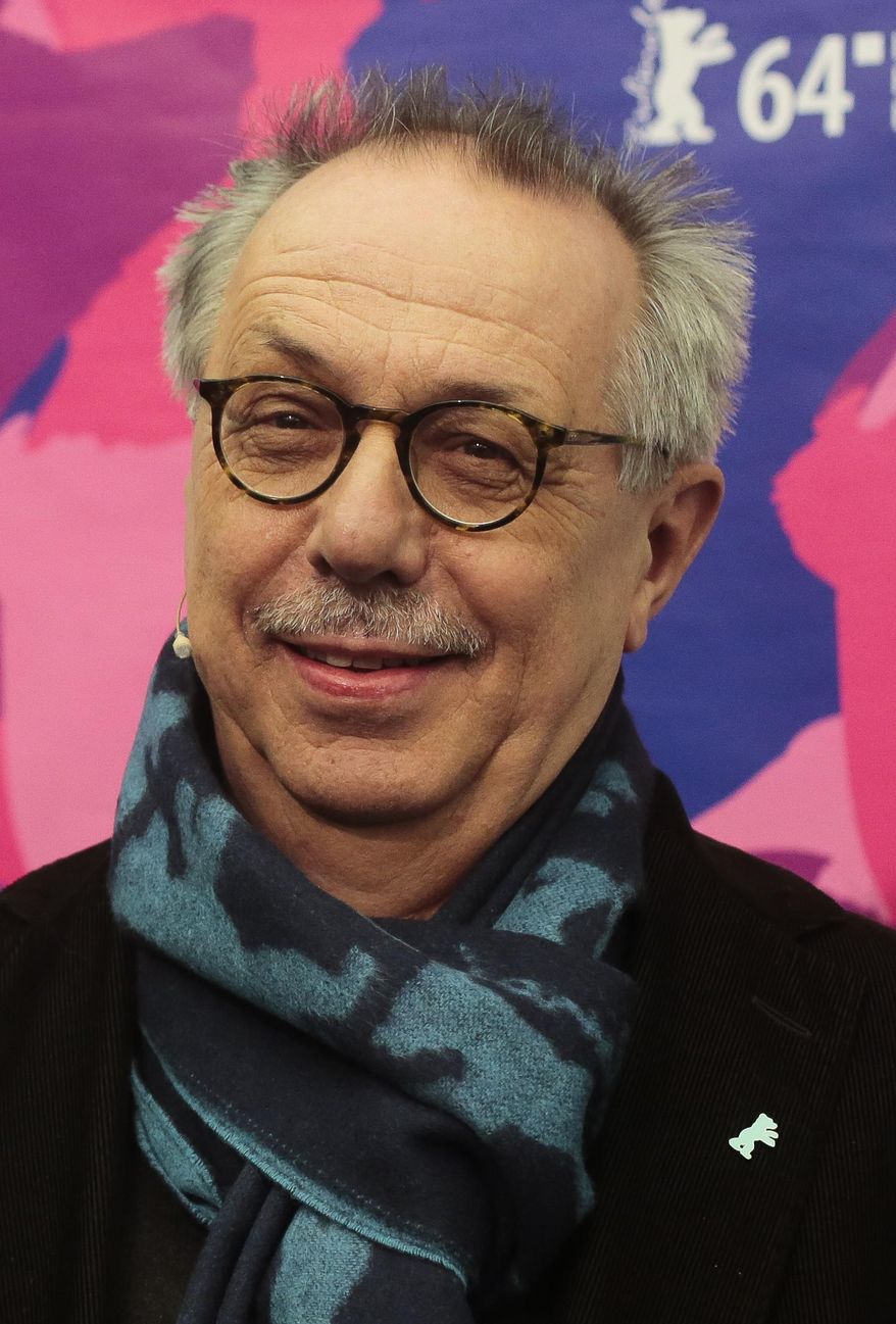 Dieter Kosslick director of the International Film Festival Berlin, the Berlinale, poses for media prior to the annual program press conference in Berlin, Tuesday, Jan. 28, 2014. The 64. Berlinale will take place in the German capital from Thursday, Feb. 6, until Sunday, Feb. 16, 2014. (AP Photo/Markus Schreiber)