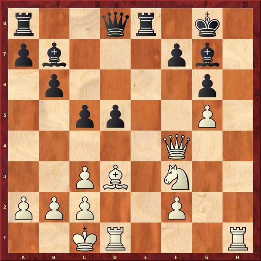 Dominguez Perez-So after 18...Bg7.